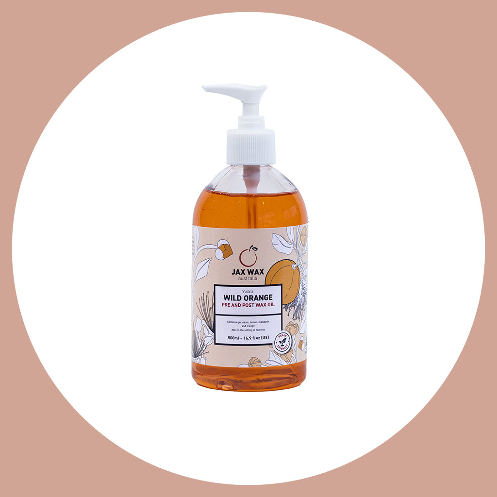 Jax Wax Sweet Orange Pre & Post Waxing Oil | Beauty Spa Wellbeing Online