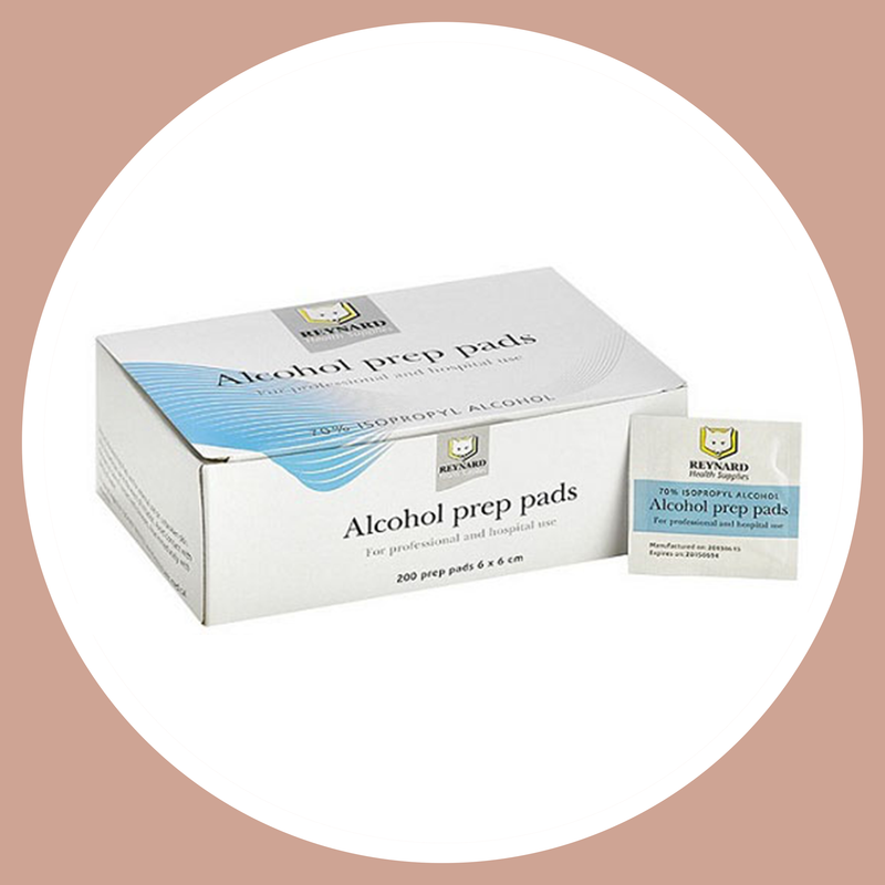 Alcohol Prep Pads Beauty Spa Wellbeing | Beauty Spa Wellbeing Online