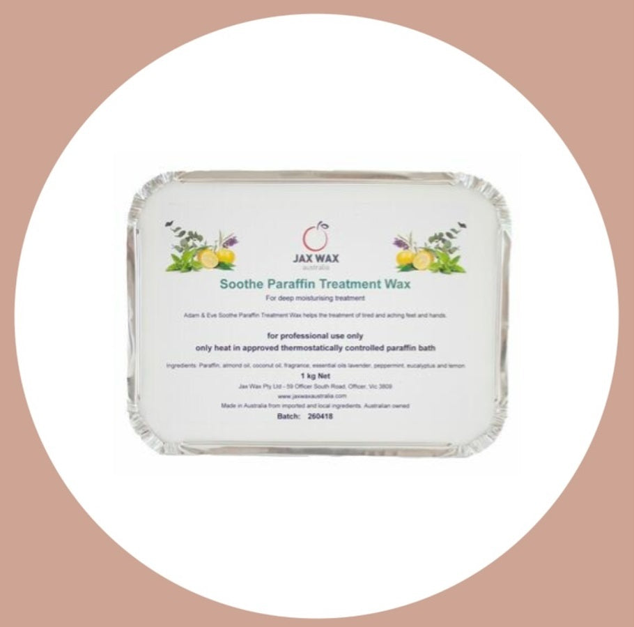 Jax Wax Soothe Paraffin Wax 1kg | Beauty Spa Wellbeing Online