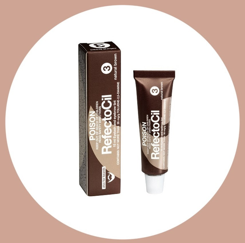 Refectocil Natural Brown Tint No. 3 15ml | Beauty Spa Wellbeing Online