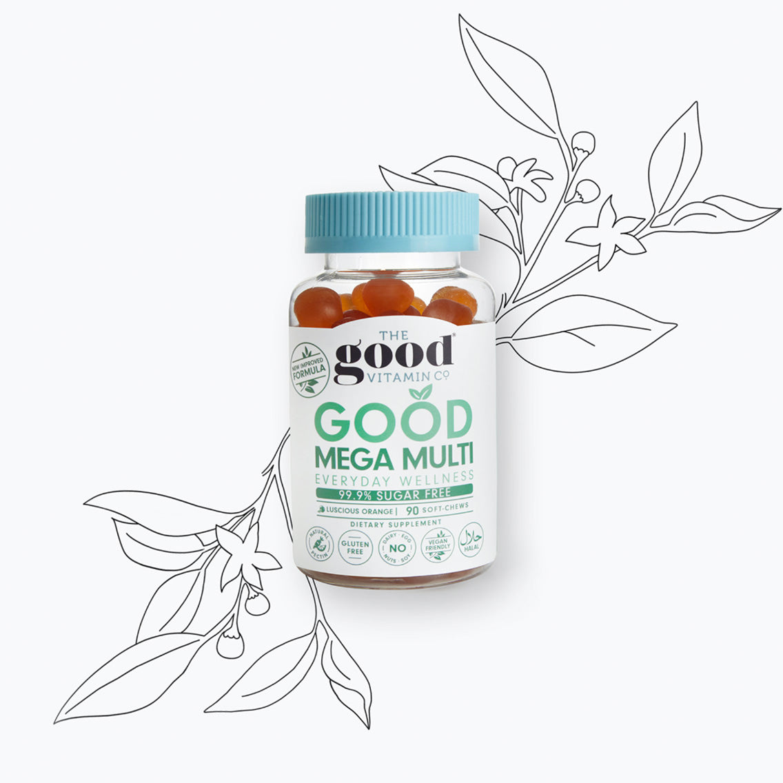 Good Vitamin Mega Multi 99.9% Sugar Free 90s
