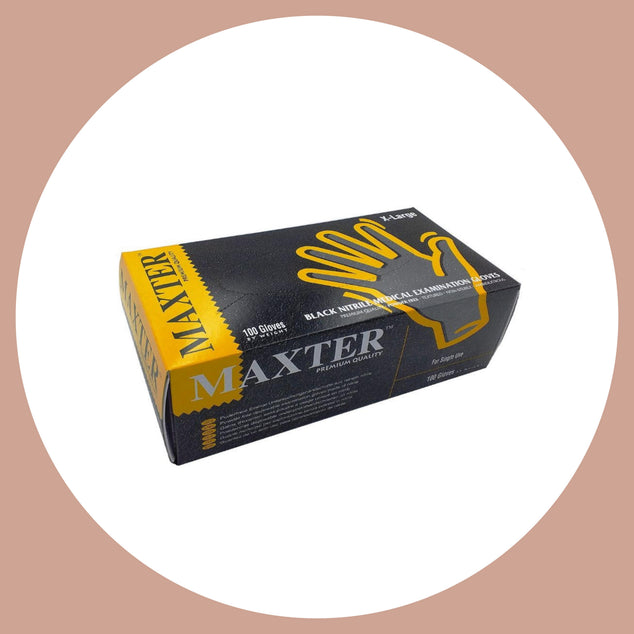 Small Black Nitrile Gloves