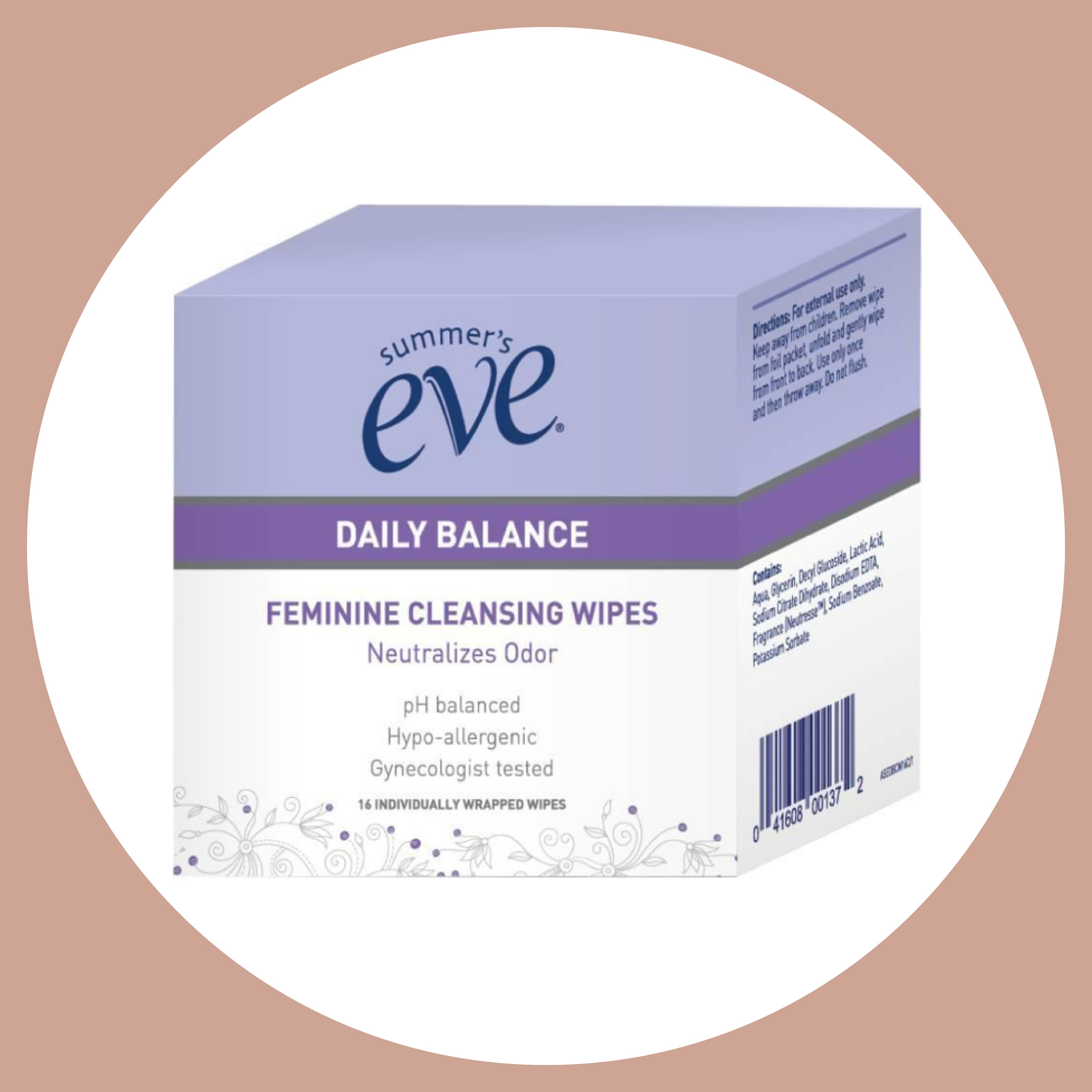 Summer's Eve Intimate Hygiene Wipes