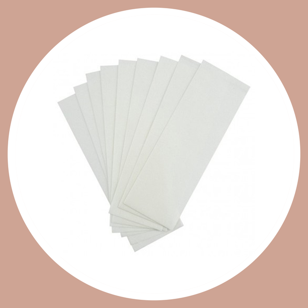 Pre-cut Waxing Strips (100pk) Beauty Spa Wellbeing | Beauty Spa Wellbeing Online