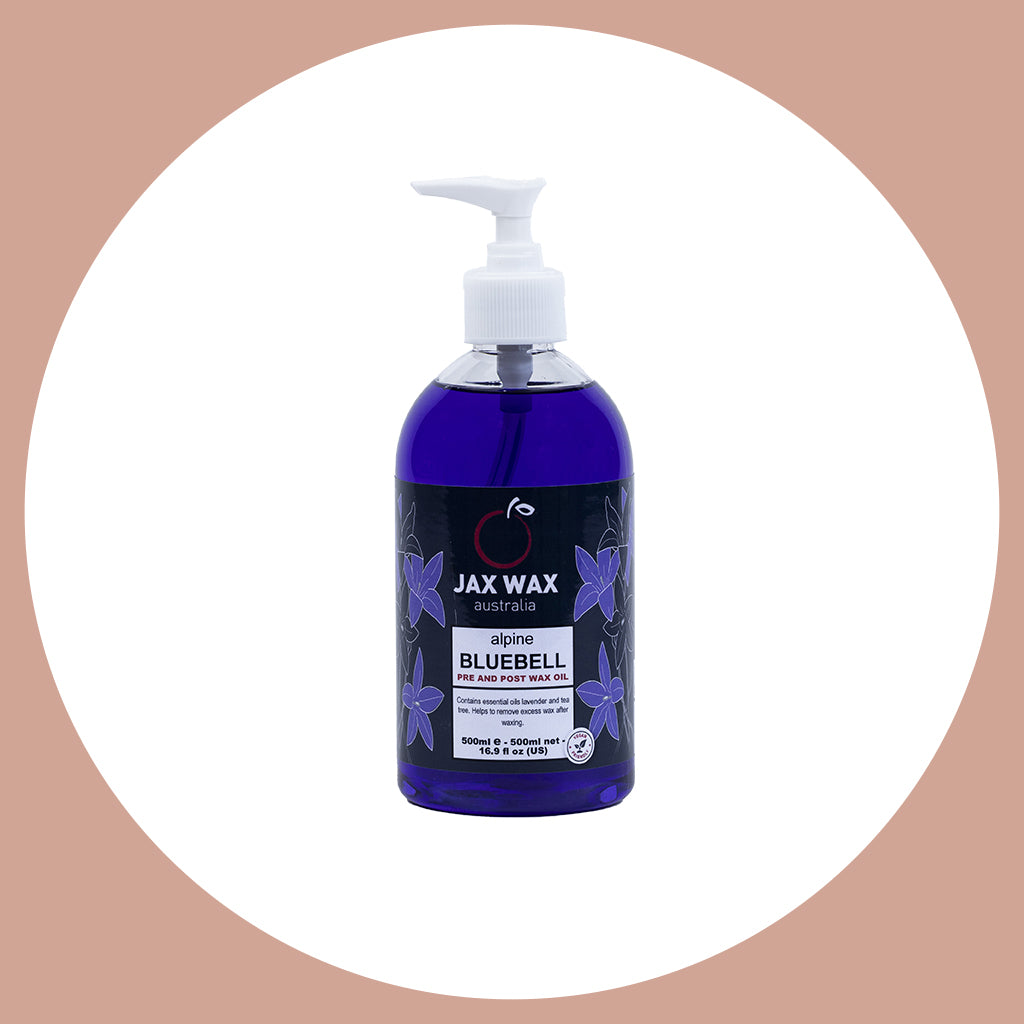 Jax Wax Alpine Bluebell Pre & Post Waxing Oil | Beauty Spa Wellbeing Online