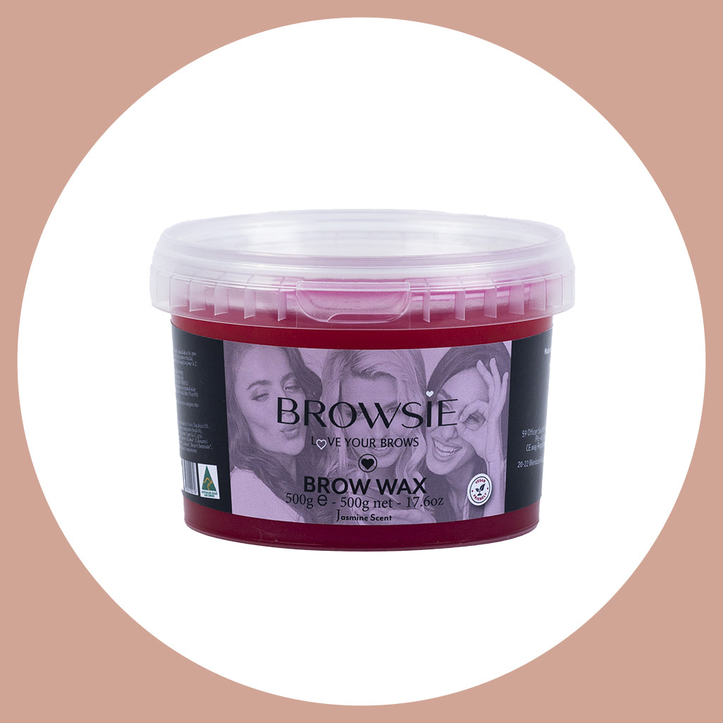 Jax Wax Browsie Eyebrow Strip Wax Tub | Beauty Spa Wellbeing Online