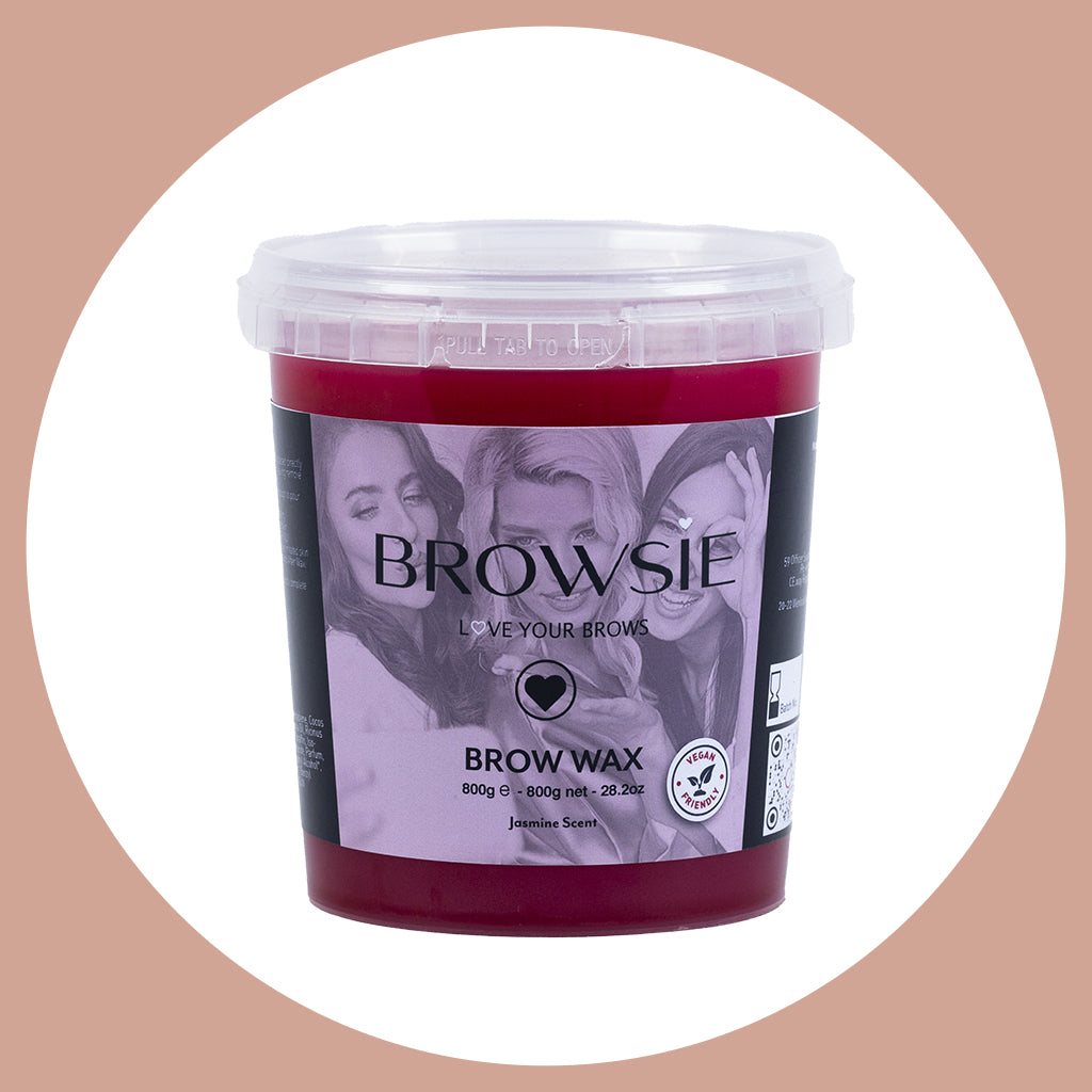 Jax Wax Browsie Eyebrow Strip Wax Tub | Beauty Spa Wellbeing Online