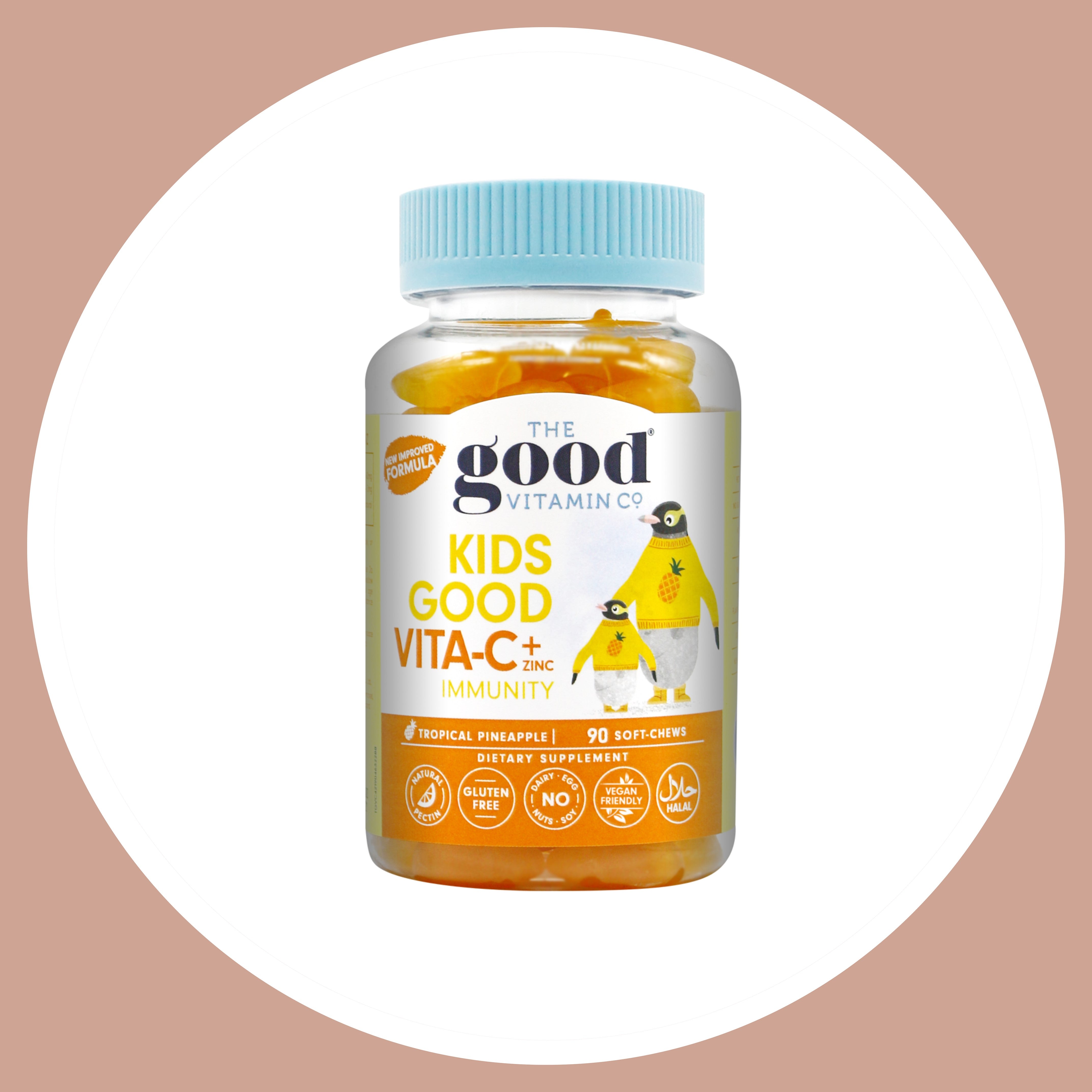 Good Vitamin Kids Vitamin C & Zinc 90s