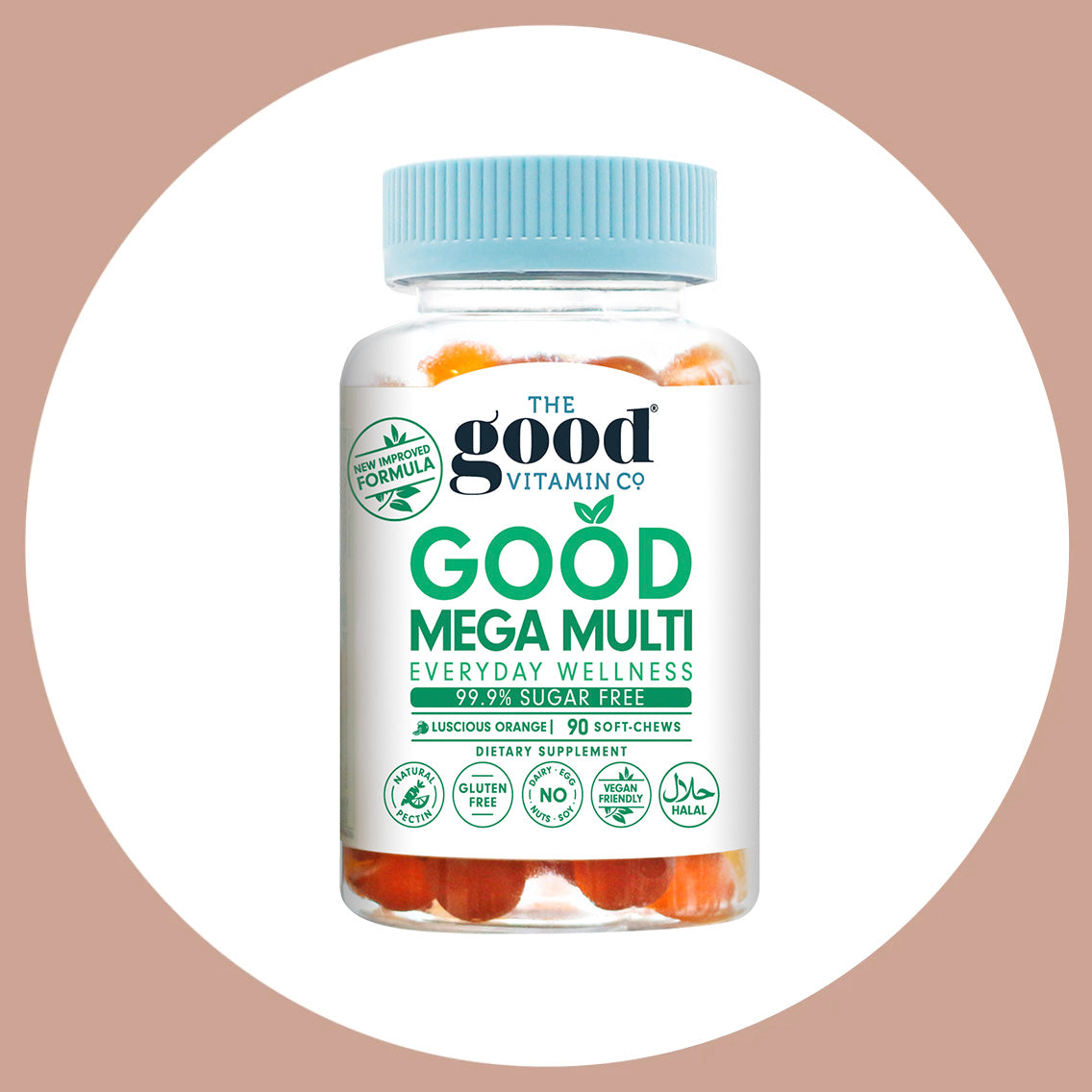 Good Vitamin Mega Multi 99.9% Sugar Free 90s Good Vitamin | Beauty Spa Wellbeing Online
